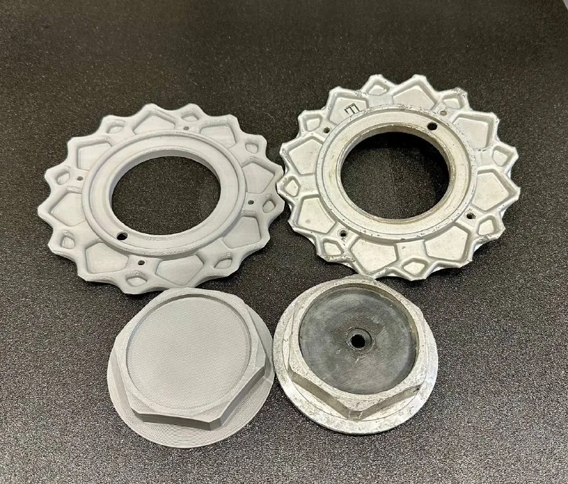 Центральный колпак диска Rays Engineering: замена кованого на ABS