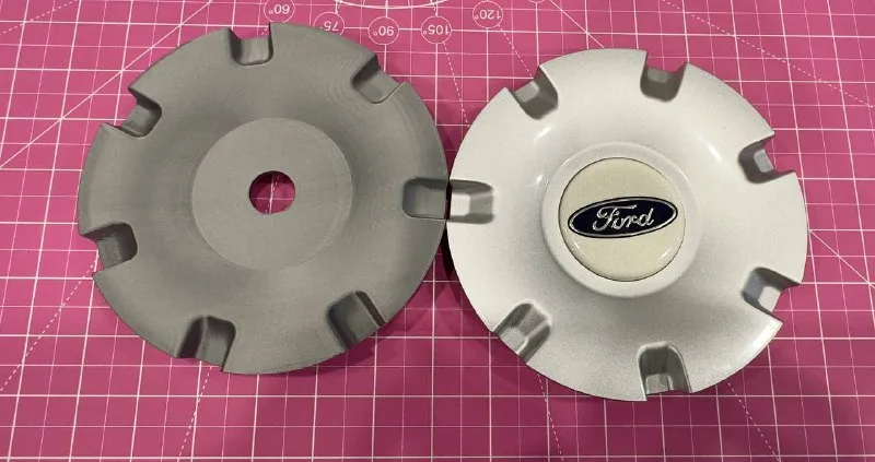 Центральный колпак на Ford Focus (модель и печать) Материал ... — фото 3