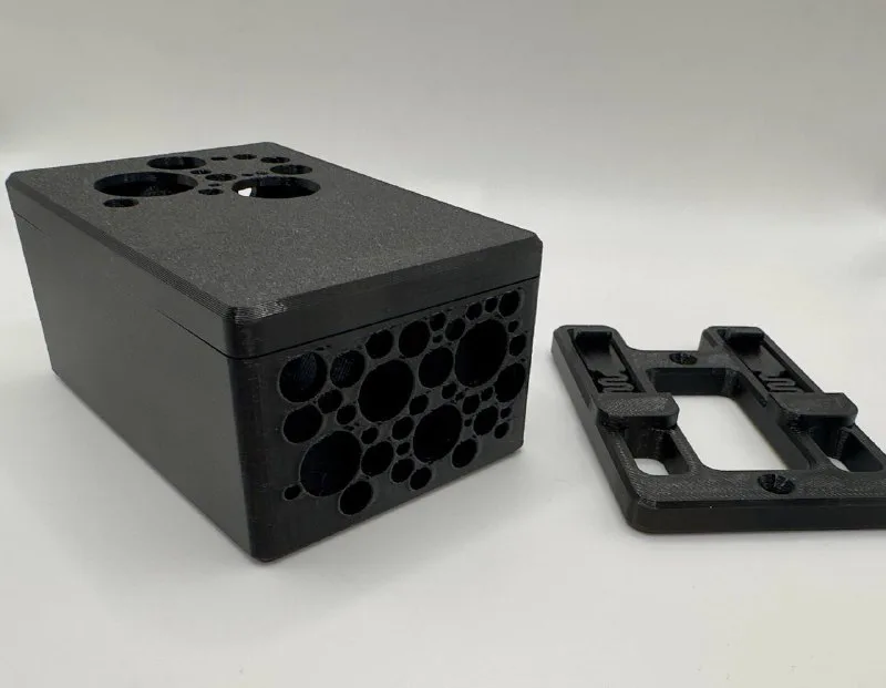 Корпус с креплением на din рейку для Raspberry Pi 5 (Модели...