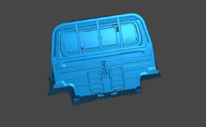 Панель Molle для Toyota Land Cruiser 70 2025: скан и модель под лазерную резку — фото 4