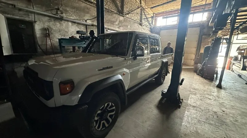Панель Molle для Toyota Land Cruiser 70 2025: скан и модель под лазерную резку — фото 6